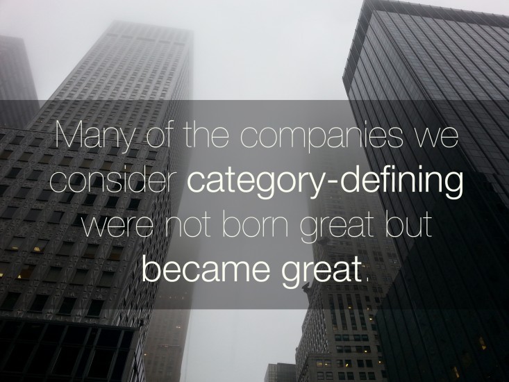 category defining company